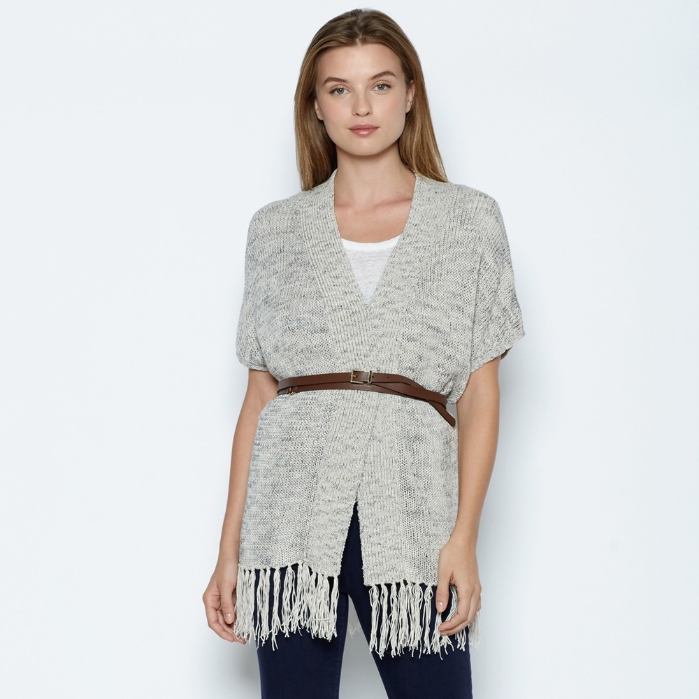 Joie linen fringe cardigan Sona 🐚